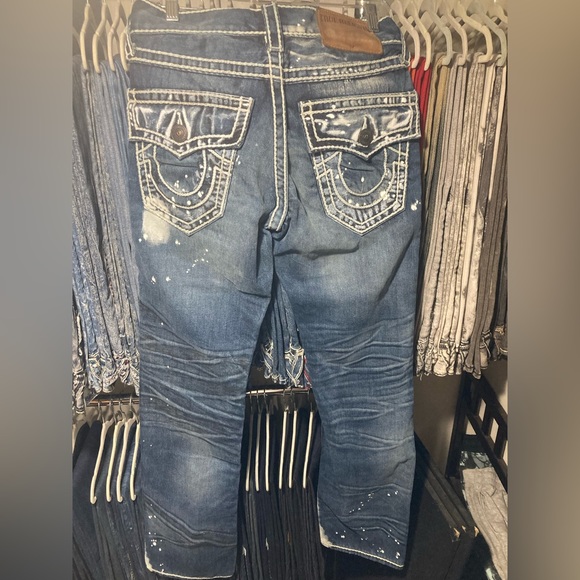 SOLD! Rare True Religion Ricky Ropestitch size 28x34 inseam unaltered - Picture 2 of 4